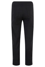 Load image into Gallery viewer, 51568- Turn-Up Bella Trousers - Black - Robell