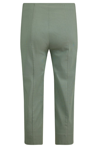 51576- Robell Marie Cropped Trousers- Ivy Green