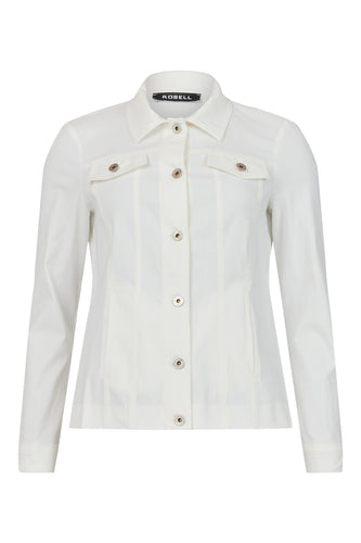 57609- Happy Jacket - Off-White - Robell
