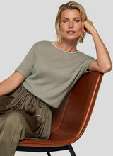 Load image into Gallery viewer, 121304 - Green Knit T-shirt - Rabe