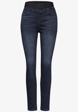 Load image into Gallery viewer, 377771 - Dark Blue Thermo Jeggings - Street One