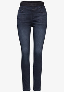 377771 - Dark Blue Thermo Jeggings - Street One