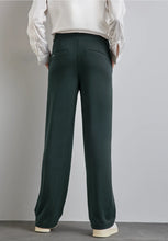 Load image into Gallery viewer, 378076 - Straight Lrg Hunter Green Pants - Street One