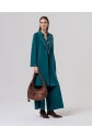 Load image into Gallery viewer, Long Line Teal Coat - Surkana