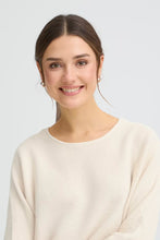 Load image into Gallery viewer, Cream Knitted Jumper - Fransa