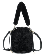 Load image into Gallery viewer, Fur Mix Bucket Bag