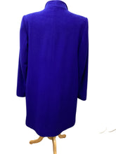 Load image into Gallery viewer, 3/4 Length Wool Coat - Royal Blue- Christina Felix