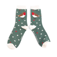 Load image into Gallery viewer, Miss Sparrow Christmas Socks