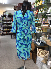 Load image into Gallery viewer, V345 - Buckle Dress - Jade - Via Veneto