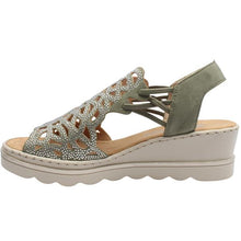 Load image into Gallery viewer, Green sandal - Rieker