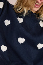 Load image into Gallery viewer, Embossed Heart Sweater - Molly Bracken