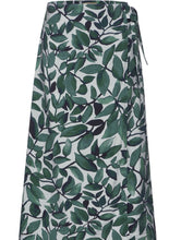 Load image into Gallery viewer, 361483- Floral Wrap Style MIDI Skirt- Green Vintage