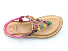 Load image into Gallery viewer, Radiance - Fuchsia Sandal - Heavenly Feet