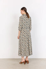 Load image into Gallery viewer, Blue Printed Dress - Soya Concept