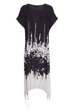 Load image into Gallery viewer, Border Print round neck dress - Ora