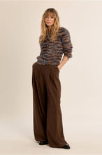 Load image into Gallery viewer, Denim Blue Knitted Cardigan - Molly Bracken