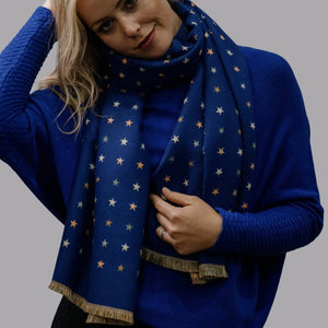1041302- Blue Stars Wrap - Zelly
