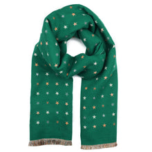 Load image into Gallery viewer, 1041308- Green Stars Wrap - Zelly