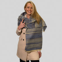 Load image into Gallery viewer, 1049502 - Muted Blue Stripe Wrap  - Zelly