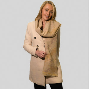 1049613 - Abstract Print Wrap - Camel - Zelly