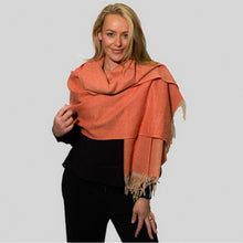 Load image into Gallery viewer, 1049718 - Two-Toned Wrap - Red/Orange - Zelly