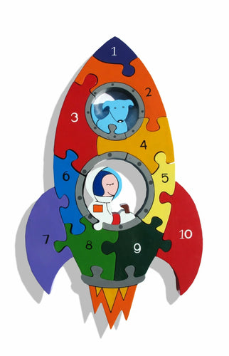 Number Rocket - Alphabet Jigsaws