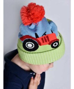 HKFY - Knitted Tractor Hat - Powell Craft