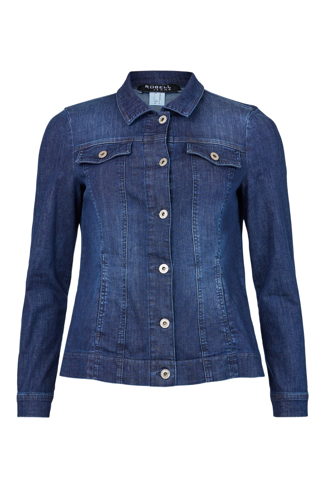 57632- Robell Happy Jean Jacket- Natural Denim- Robell