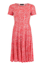 Load image into Gallery viewer, 78355- Coral Print Panel Dress - Tia