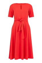 Load image into Gallery viewer, 78751- Coral Dress with Belt - Tia
