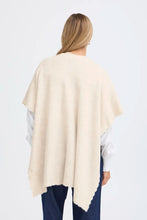 Load image into Gallery viewer, Cream Knit Shawl - Fransa