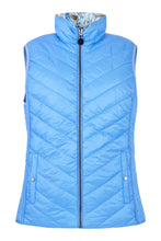 Load image into Gallery viewer, 225 - Reversible Gilet - Blue/White - Fransden