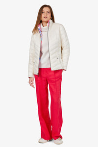 226 - Reversible Jacket - Pink/Off-White - Fransden