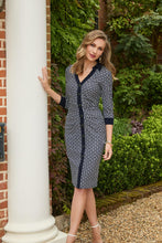 Load image into Gallery viewer, 78903 - Button-Up Dress - Navy - Tia