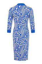 Load image into Gallery viewer, 78903 - Button-Up Dress - Blue - Tia