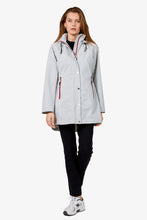 Load image into Gallery viewer, 258 - Light Grey Pinstripe Jacket - Navy- Frandsen
