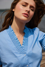 Load image into Gallery viewer, 6440 - Button-Up Shirt with Frill Detail - Sunday