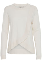 Load image into Gallery viewer, 4500- Wrap Knit Jumper- Birch- Fransa