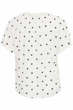 Load image into Gallery viewer, 3491- Polka Dot Blouse - Fransa