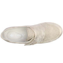 Load image into Gallery viewer, Beige Velcro Shoe - Rieker
