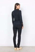 Load image into Gallery viewer, Black Long Sleeve Lace Top - Soya Concept