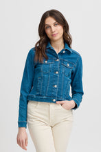 Load image into Gallery viewer, 5240- Denim Jacket- Mid Blue- Fransa