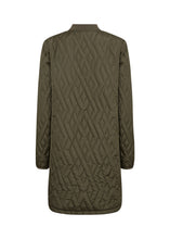 Load image into Gallery viewer, Quilted Forest Green Jacket - Soya Concept
