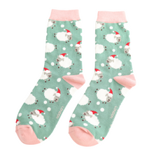 Load image into Gallery viewer, Miss Sparrow Christmas Socks