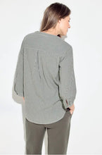 Load image into Gallery viewer, 344679 - Seersucker Stripe Blouse - Cecil