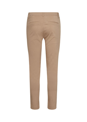 17218 -Tight Fit Jeans- Coffee - Soya Concept