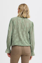 Load image into Gallery viewer, 4126- Applique Detail Blouse- Green Bag- Fransa