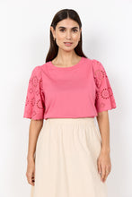 Load image into Gallery viewer, Pink Blouse with Detailed Sleeves - Soya Concept