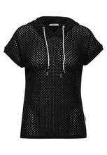 Load image into Gallery viewer, 321517- Black Rib Hoody - Cecil