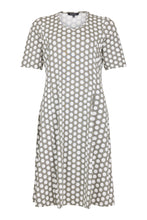 Load image into Gallery viewer, Charcoal Grey Circle Print  Dress- Sunday